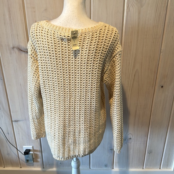 L.L. Bean signature Bailey island cotton sweater NWT - Picture 3 of 4